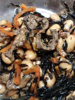 簡単!定番☆ひじきの煮物-レシピのメイン写真
