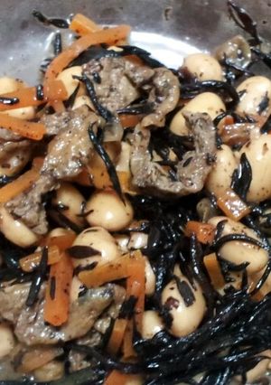 簡単!定番☆ひじきの煮物-レシピのメイン写真