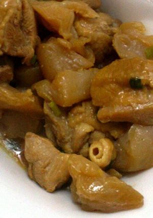 生姜香る♪鳥もも肉と蒟蒻のサッパリ煮♪-レシピのメイン写真