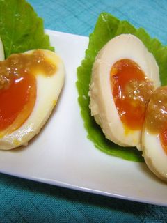 ❤とろとろ卵の醤油麹漬❤-レシピのメイン写真