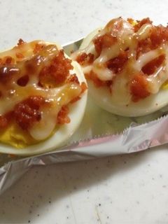 お弁当に!たまごの鮭マヨ焼き-レシピのメイン写真