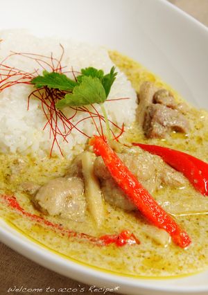 本格☆簡単アジアン料理『グリーンカレー』-レシピのメイン写真