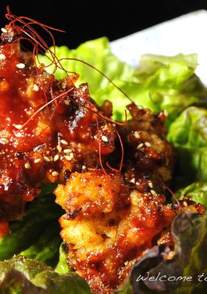 韓国風☆唐揚げに大変身！本格ピリ辛調味料-レシピのメイン写真