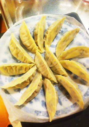 サーモンとチーズ入り餃子-レシピのメイン写真