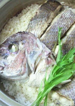 土鍋で簡単！鯛めし-レシピのメイン写真