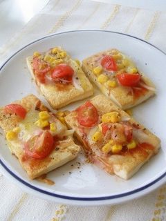 豆腐ピザ-レシピのメイン写真