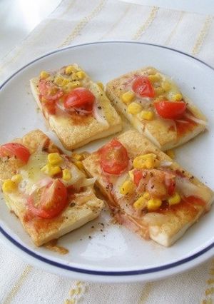 豆腐ピザ-レシピのメイン写真
