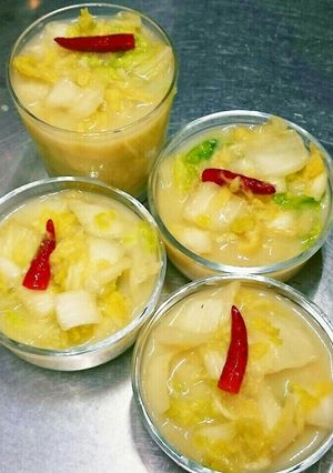 初心者色々料理にも辛さ爆発白菜塩麹漬け物-レシピのメイン写真