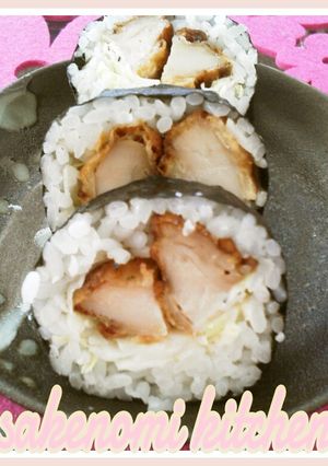 リメイク♥唐揚げ海苔巻き-レシピのメイン写真