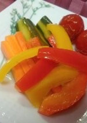 シュガーカットで夏野菜のさっぱりピクルス-レシピのメイン写真