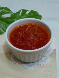 レンジで♪ガーリックトマトソース♪-レシピのメイン写真