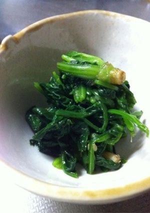 麺つゆとゴマだれでほうれん草のごま和え-レシピのメイン写真
