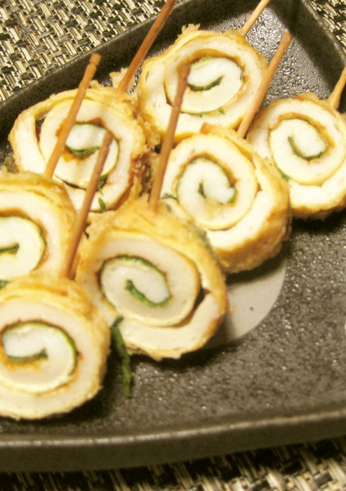 くるくるサクサク☆揚げ揚げちくわ-レシピのメイン写真