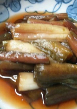 赤ダツのさっぱり炒め煮-レシピのメイン写真