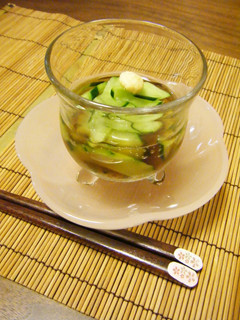 きゅうりだけ~素麺風-レシピのメイン写真