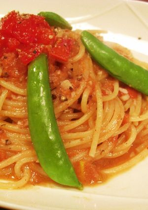 カピとトマトのクリームパスタ-レシピのメイン写真