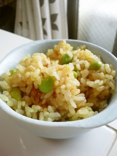 *簡単炊飯器で枝豆ご飯*-レシピのメイン写真