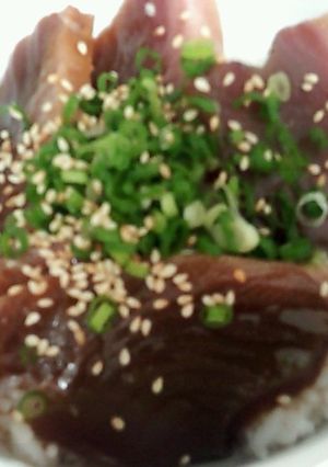 刺身リメイク*カツオ茶漬け-レシピのメイン写真