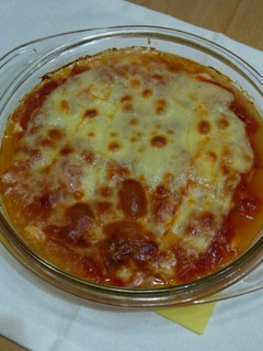 トマトソースで胸肉のチーズ焼き♪-レシピのメイン写真
