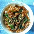 簡単カルビ丼もどき