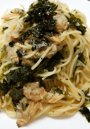 アオサ海苔大好き！和風パスタ！-レシピのメイン写真