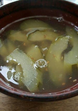 きゅうりのお吸い物-レシピのメイン写真