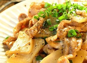 ■豚肉と大根のペッパーにんにく炒め■-レシピのメイン写真