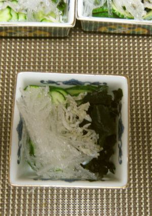 基本の酢の物。きゅうりや細寒天でヘルシー-レシピのメイン写真