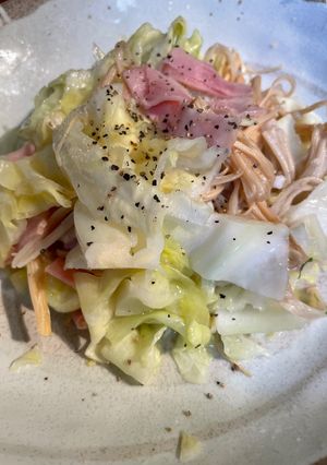 春キャベツの温野菜サラダ-レシピのメイン写真