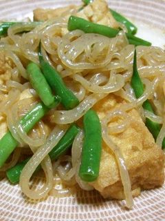 厚揚げとしらたきの煮物-レシピのメイン写真
