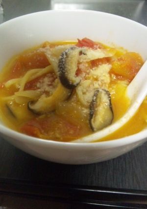 フライパン一つで簡単トマト麺☆-レシピのメイン写真