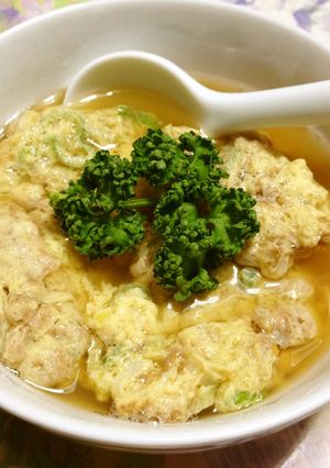 ７月10日に食べる!?納豆ふわ玉汁♡-レシピのメイン写真