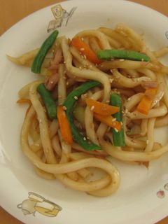 焼肉のたれで焼きうどん-レシピのメイン写真