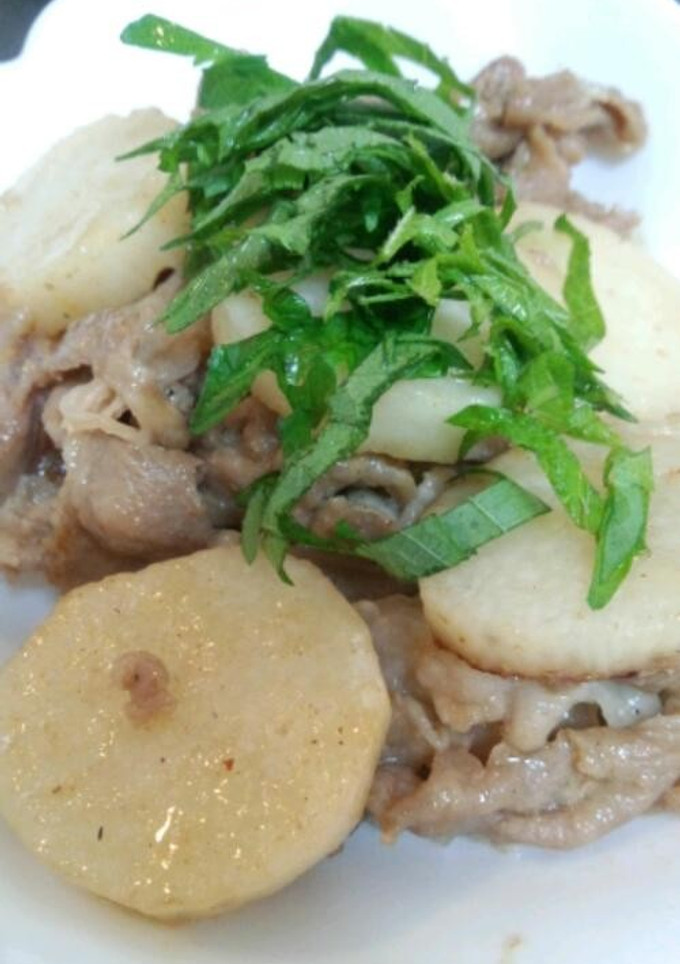 豚肉と長芋のしそ風味しょうが焼き。-レシピのメイン写真