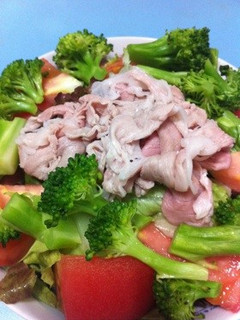 お肉しっとり☆冷しゃぶサラダ-レシピのメイン写真