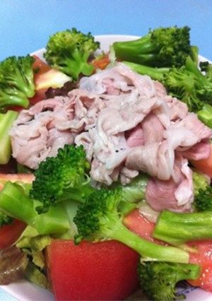 お肉しっとり☆冷しゃぶサラダ-レシピのメイン写真