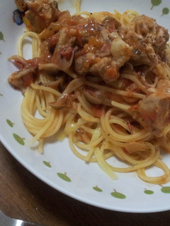 チキンとトマトのパスタ-レシピのメイン写真