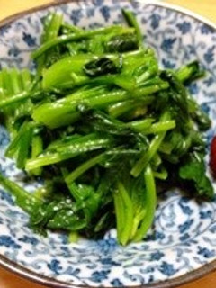 韓国風ほうれん草おひたし-レシピのメイン写真