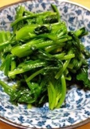韓国風ほうれん草おひたし-レシピのメイン写真