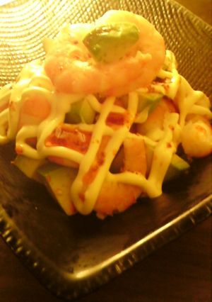 やみつき!エビとアボカドのマヨラー油-レシピのメイン写真