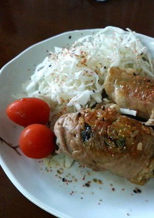 ボリューム満点！ビビンバ豚肉まき-レシピのメイン写真