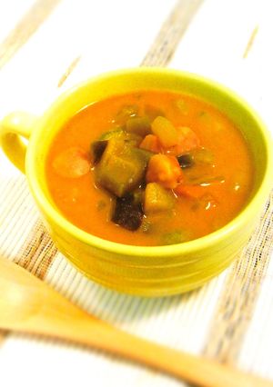 夏野菜カレースープ-レシピのメイン写真
