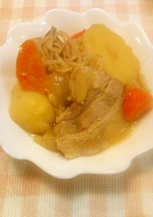 塩麹で健康♪圧力鍋で時短簡単肉じゃが♪-レシピのメイン写真
