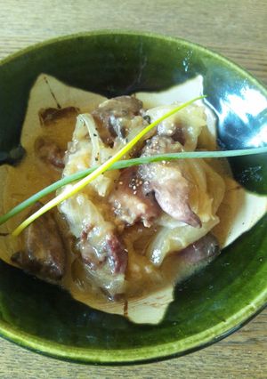 鶏レバーの塩麹梅酒煮-レシピのメイン写真