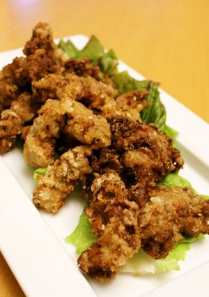 ☆塩麹で砂肝のガーリック唐揚げ☆-レシピのメイン写真