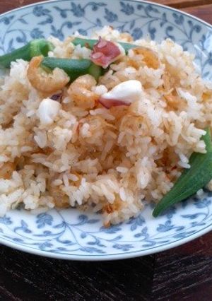 タコ・干しエビ・ちりめんのピリ辛炒飯-レシピのメイン写真