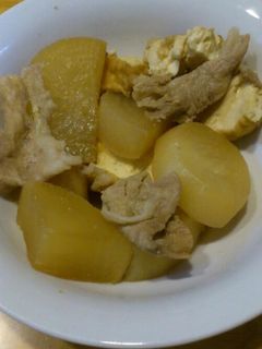 大根と豚肉の煮物-レシピのメイン写真