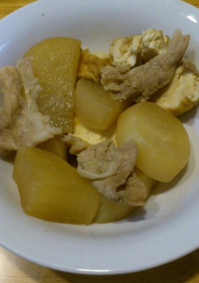 大根と豚肉の煮物-レシピのメイン写真