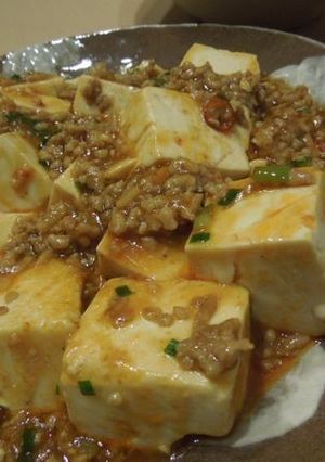 おうちの簡単麻婆豆腐（辛い）-レシピのメイン写真