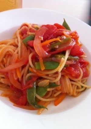 夏野菜パスタ-レシピのメイン写真